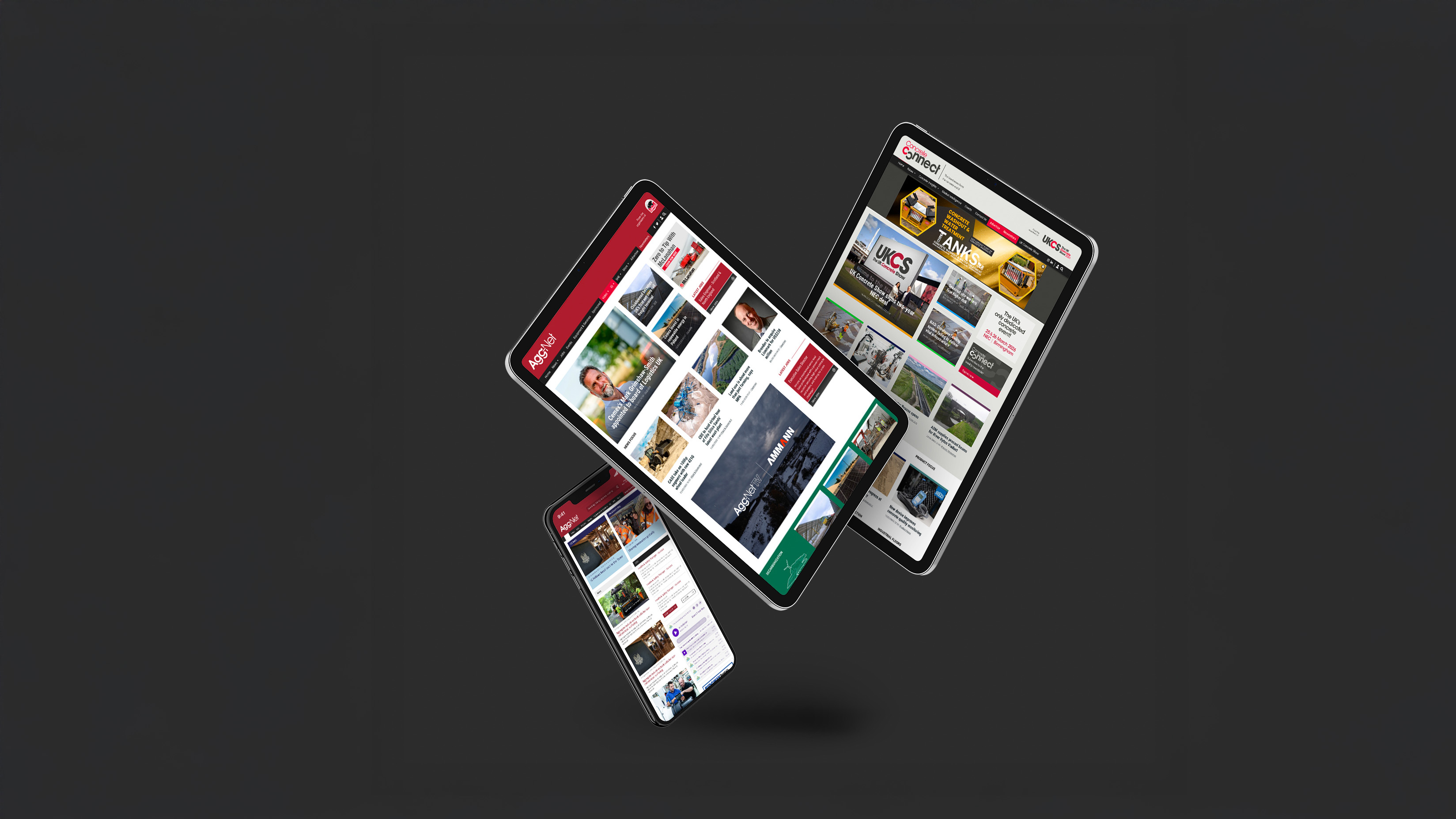 Agg-net and Concrete Connect