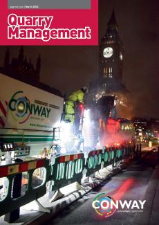 Quarry Management Cover March 2022